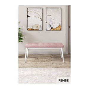 Ram Serisi, 80x132 Açılabilir Beyaz Mermer Desen ,mutfak Masası Takımı, 4 Sandalye Ve 1 Bench