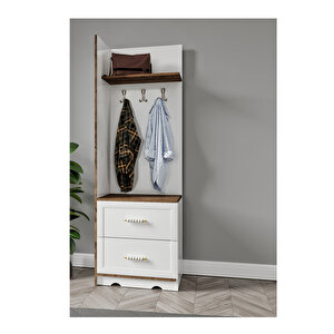 2 Çekmeceli 3 Askili Country Vestiyer