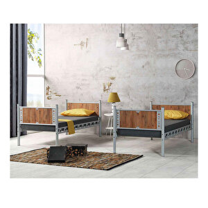 Argimo Elegan Ranza Ve Karyola Ceviz 90x200