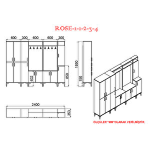Rose-1-1-2-3-4 Portmanto Rs14