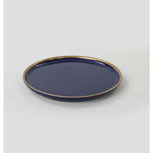 Kobalt Gold File Nordic Pasta Tabağı 22 Cm 6 Adet