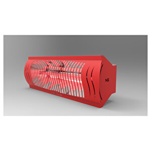 Elektrikli Isıtıcı Kumandasız Kırmızı Mtn-es 2000 Watt