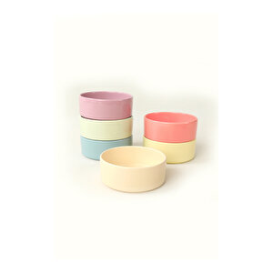 Mix Soft  Stackable Çorba Kasesi 14 Cm 6 Adet