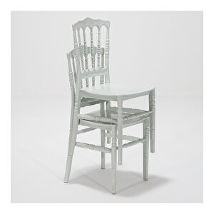 2 Adet Miray Mutfak Sandalyesi Beyaz