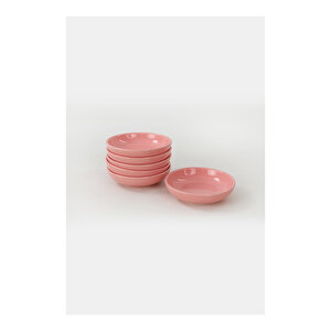 Pembe Halka Çerezlik/sosluk 13 Cm 6 Adet