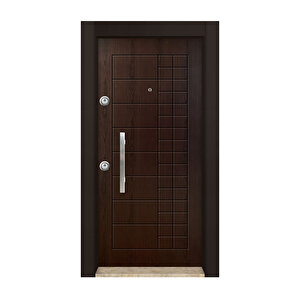 Kapı , Mn-1801 Rustik  Daire Kapısı Çelik Kapı Sağ