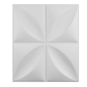 3D Panel 50x50cm C001 Beyaz