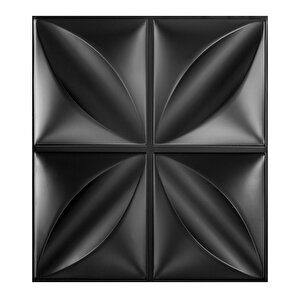3D Panel 50x50cm C001 Siyah