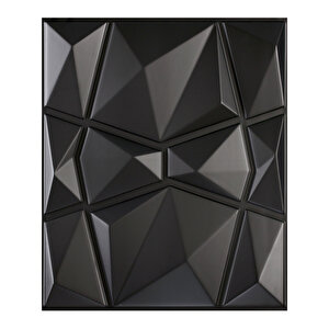 3D Panel 50X50cm C002 Siyah