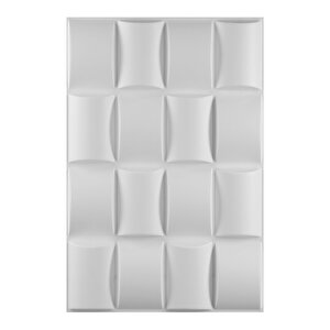 3D Panel 50x50 cm C005 Beyaz