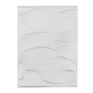 3D Panel 50x50 cm C006 Beyaz
