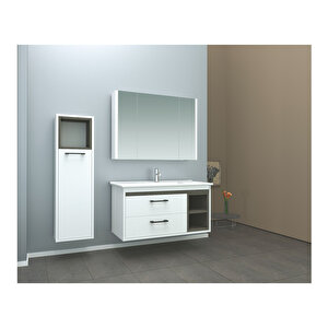 Kasımpatı 100 Banyo Dolabı Boy Dolaplı 100 cm