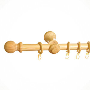 Ahşap Rustik Tekli 1.80 Metre Çam