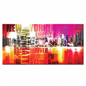 New York Kanvas Tablo SEGE-9886