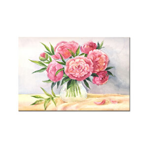 Çiçek Kanvas Tablo Cige-2853 35x50 cm