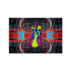 Soyut Kanvas Tablo Soge-8114 50x70 cm