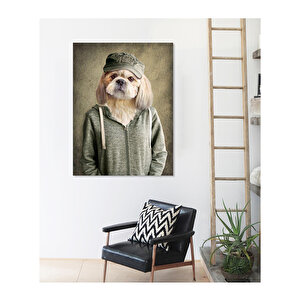 Dog Kanvas Tablo Hapo-104 50x70 cm