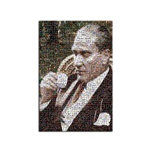 Atatürk Kanvas  Tablo Atmo-1920 60x90 cm