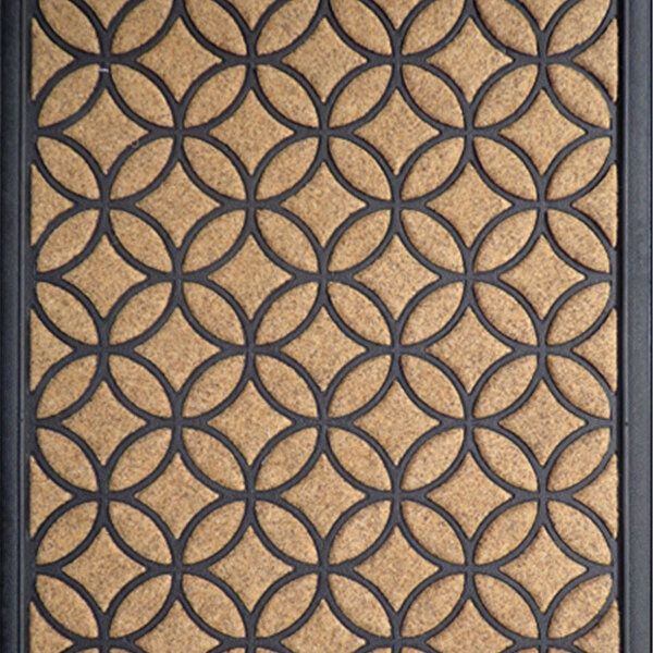 Bali Mats Kauçuk Paspas Daire Desenli 45x75 cm_2