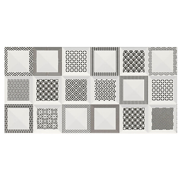 Canakkale Seramik Aria Seramik Serileri 30x60 Cm Siyah Duvar Koctas