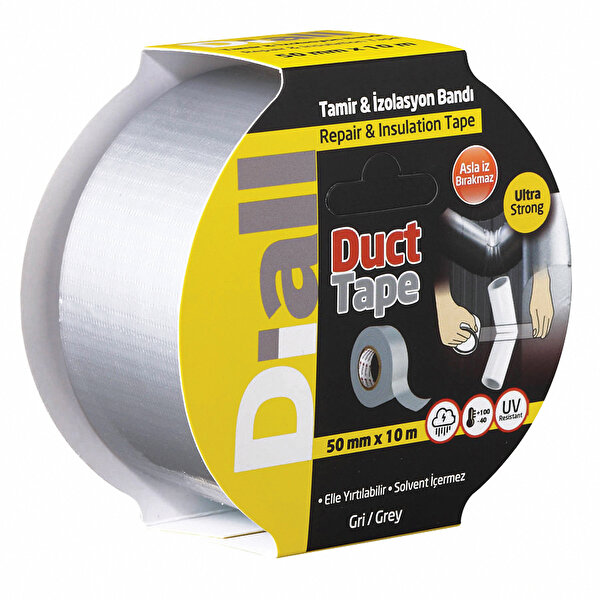 Diall Tamir Bandi Genel Amacli Gri 50mm 10 Metre Koctas