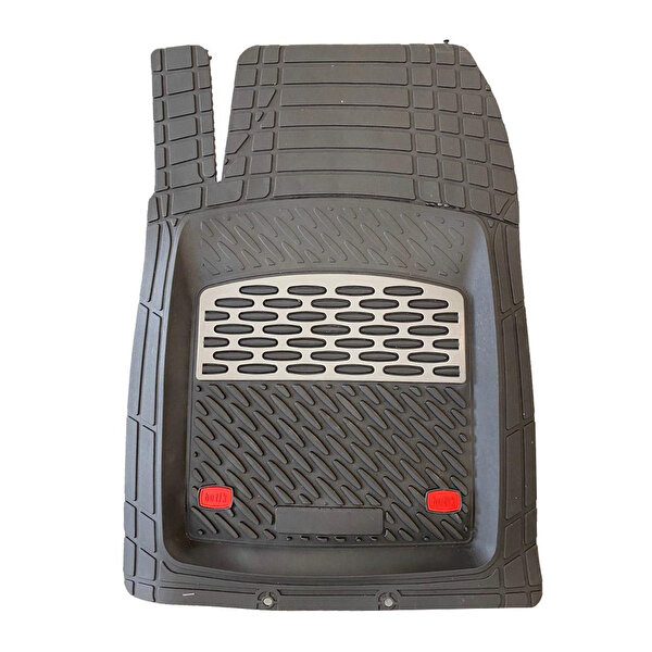 Teamcar Havuzlu 3D Oto Paspas Siyah - Gri_1