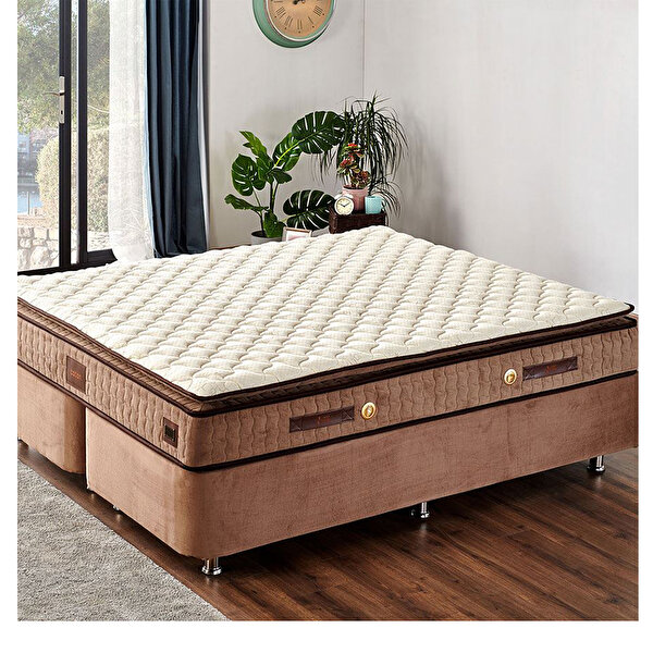 Niron W Cotton 100x200 Cm Tek Kisilik Pedli Yatak Baza Baslik Takimi Kumas Baza Baslik Ve Yatak Seti Bazalar Koctas
