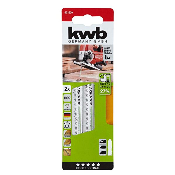 KWB
    Dekupaj Testere 2'li Ahşap 2,5 mm_1
