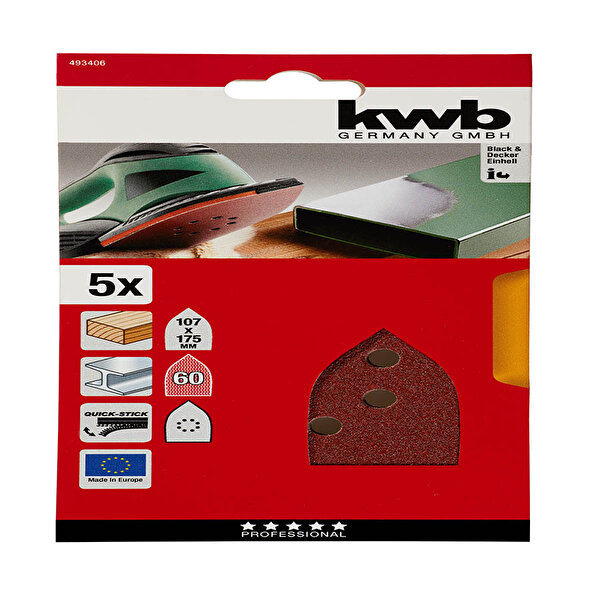 KWB
    Üçgen Zımpara 60 Kum_2