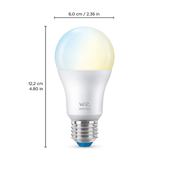 Philips
    Wiz Wi-Fi BLE Beyaz Ambiyans Led Ampül 60 Watt E27_6