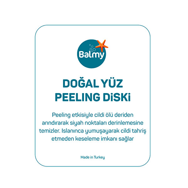 Balmy
    3'lü Loofah Peelıng Disk_2