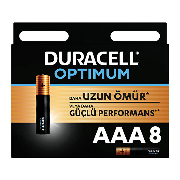 Duracell
    Optimum AAA Alkalin Pil 8li