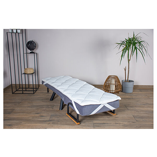Futon
    Pafu Sando Tekli Katlanır Pedli Yataklı Koltuk Gri_4
