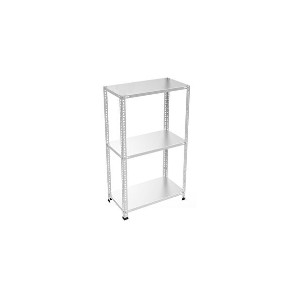 Rafburada 3 Katlı 1 00 Mm Galvaniz Çelik Raf. Depo Kiler Dosya Rafı 100 Cm 31x60 cm