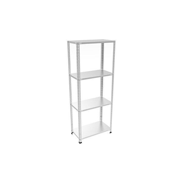 Rafburada 4 Katlı 1 00 Mm Galvaniz Çelik Raf. Depo Kiler Dosya Rafı 100 Cm 43x60 cm