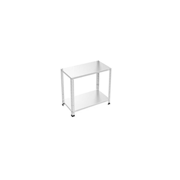 Rafburada 2 Katlı 1 00 Mm Galvaniz Çelik Raf. Depo Kiler Dosya Rafı 100 Cm 59x93 cm