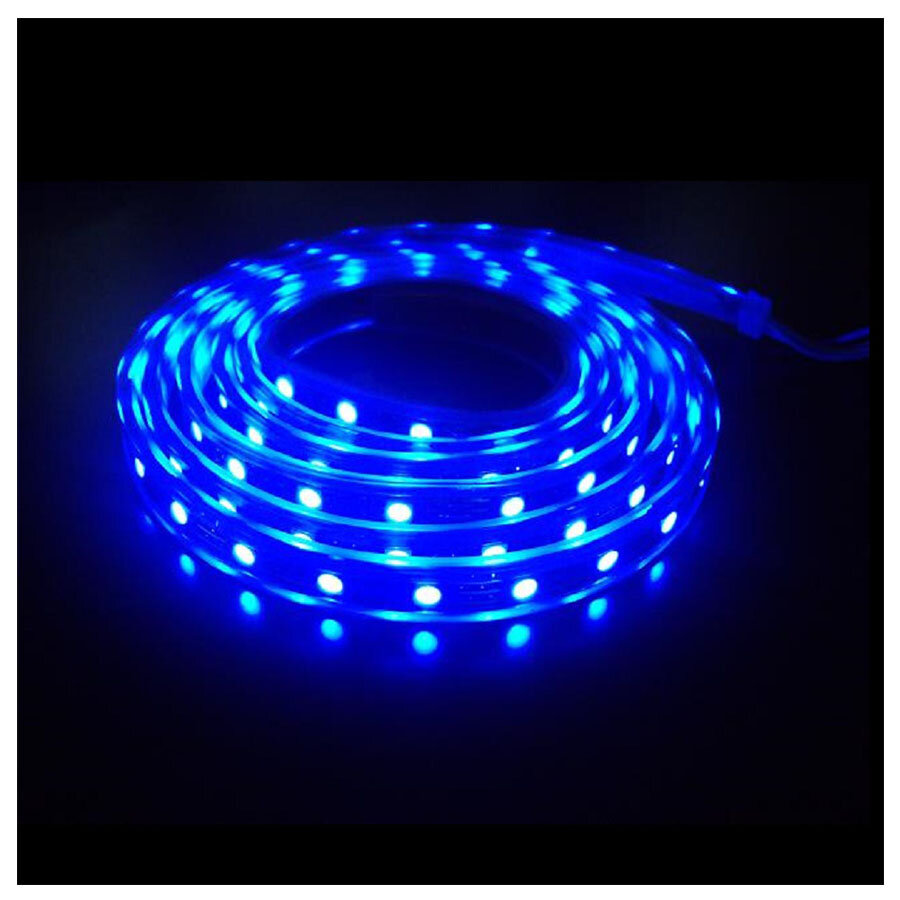 Şerit Led 1 Metre Silikonlu Set Mavi_0