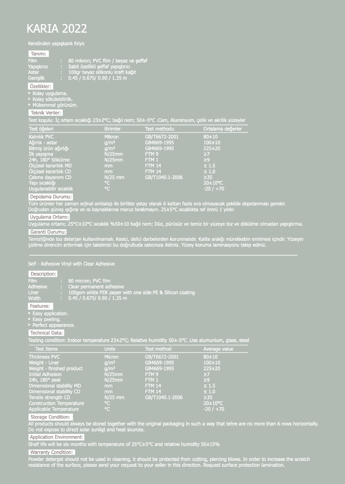 kmr Serisi Düz Parlak Renk Kendinden Yapışkanlı Folyo Mutfak Dolap Ve Mobilya Kaplama Folyosu 5 m x 67,5 cm