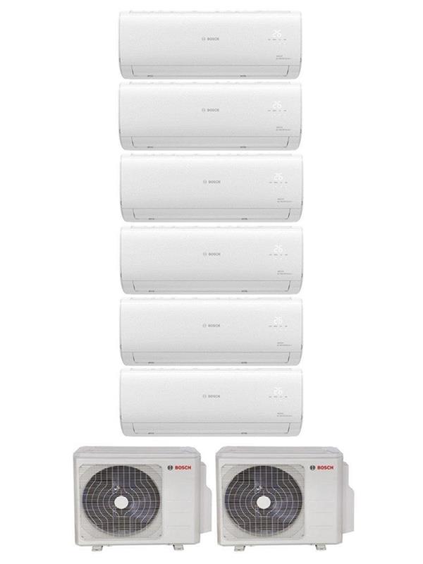 Multi Split İnverter Klima 54000 Btu Dış (36+18) + 6 İç Ünite 12000 + 12000 + 12000 + 12000 + 12000 + 12000 Btu
