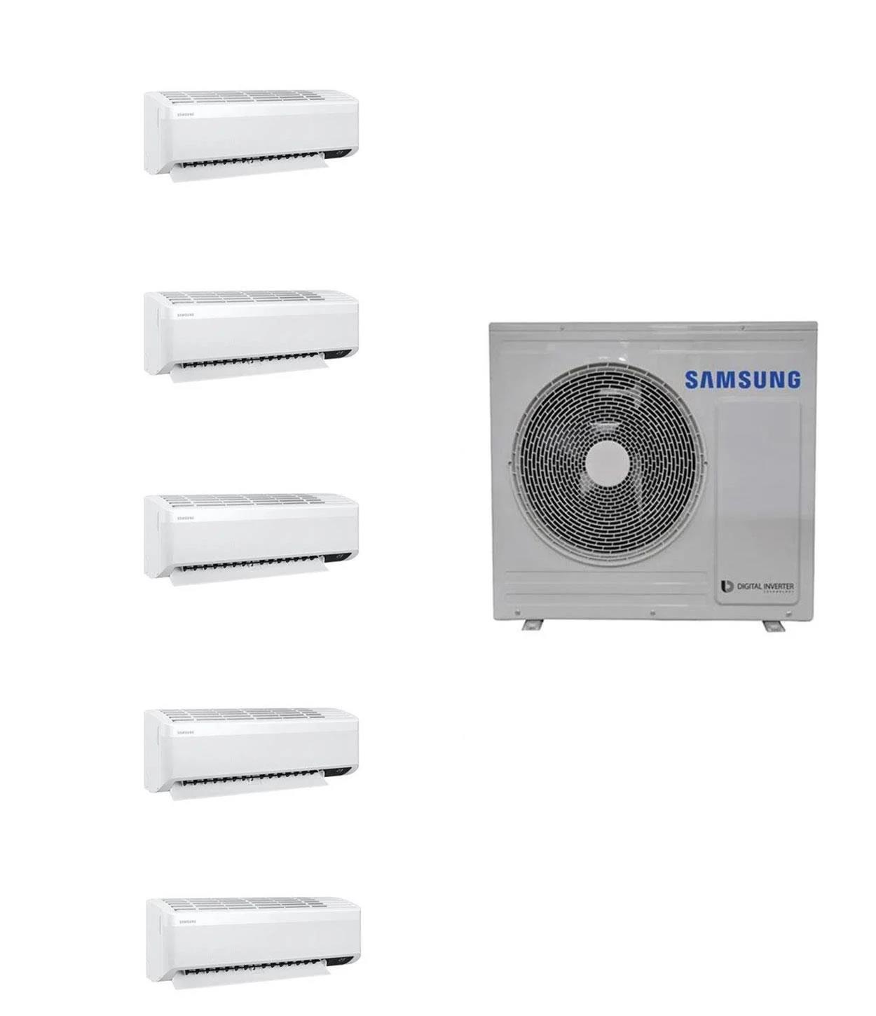Wind Free Multi 1+5 Sistem (aj100txj5kh/ea) 7+7+7+7+24 Btu 10 Kw Dış Ünite