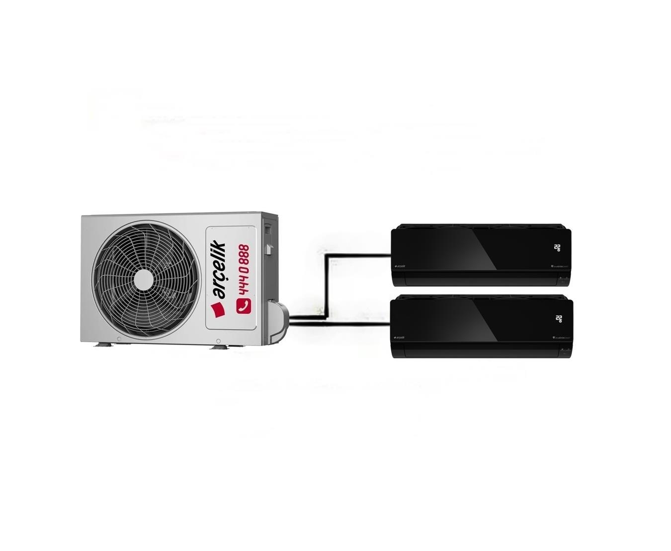 Mirror Multi Duvar Tipi 2+1 İnverter 12+18 24000btu Klima