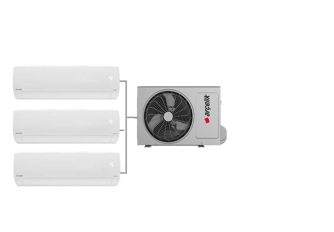 Multi̇ Kli̇ma Si̇stemleri̇ 9000+9000+9000 Zm 24100 Diş  /z  40409 (  3  Adt 9ooo Btu İç )