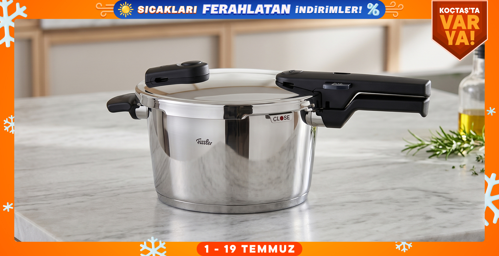 Tencerelerde Özel İndirimler