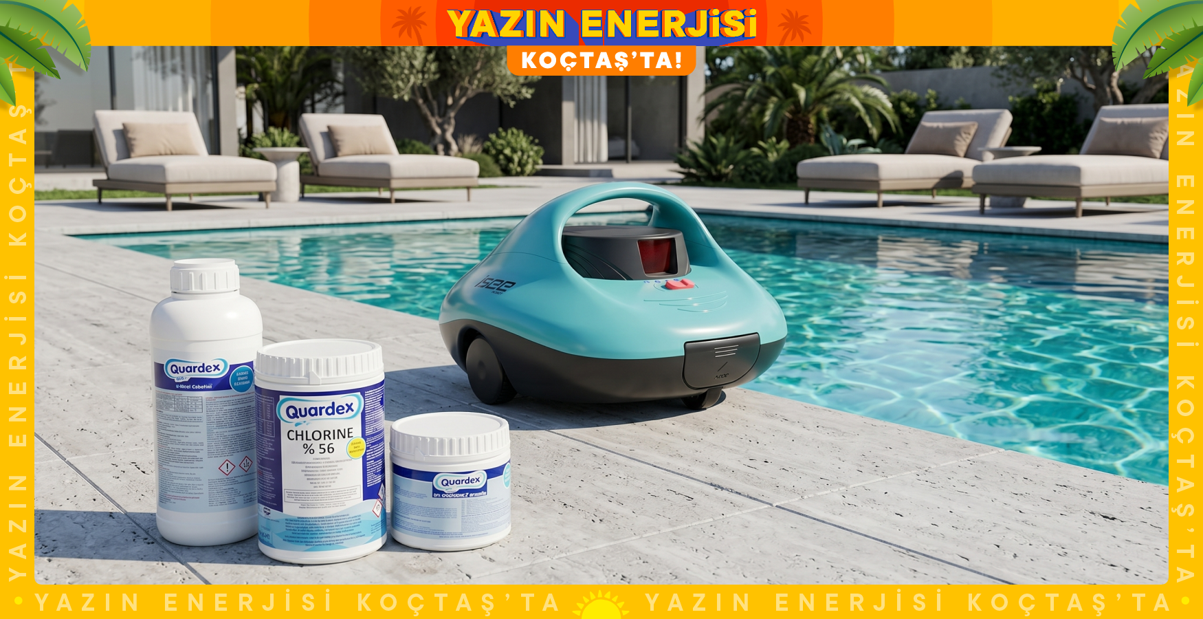 Havuz Bakım Malzemeleri Koçtaş'ta!
