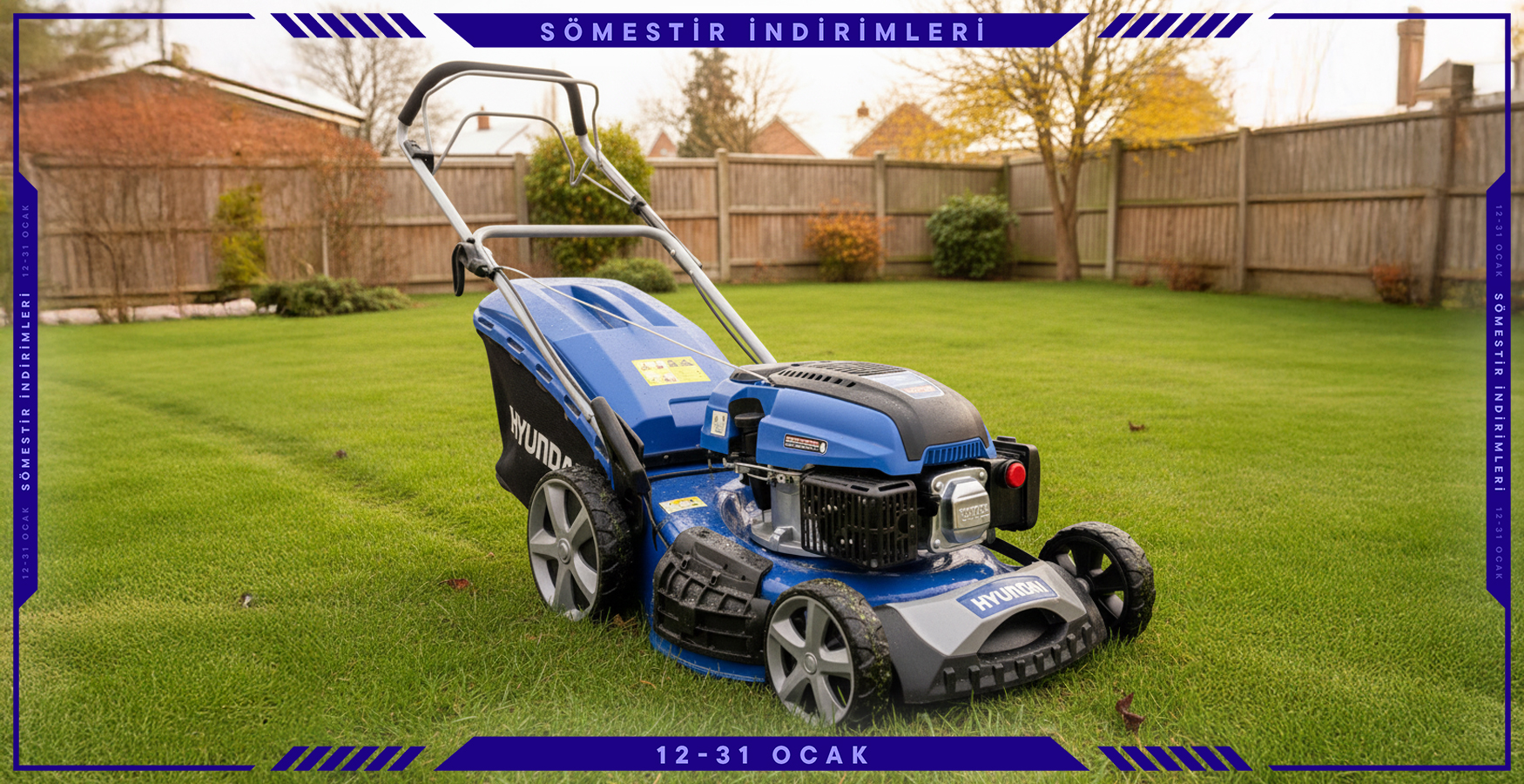 Bahçe Makinelerinde Kışa Özel Fırsatlar