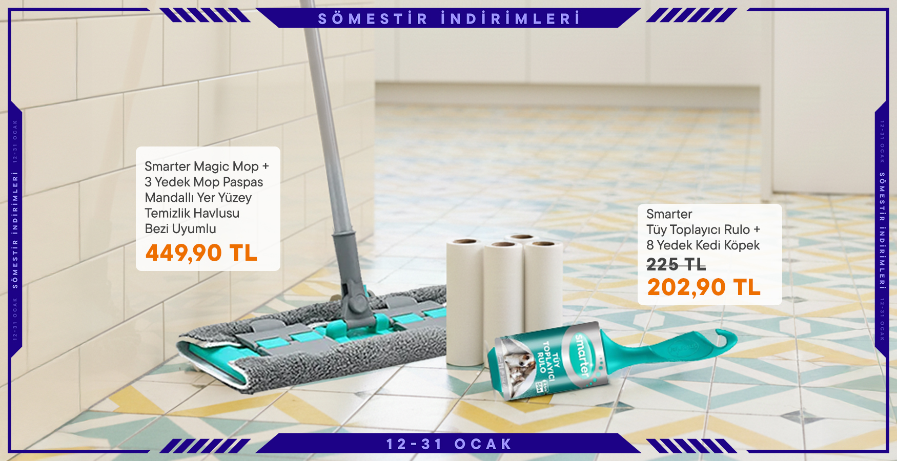 Ev Gereçlerinde 2. Ürüne %15 İndirim!
