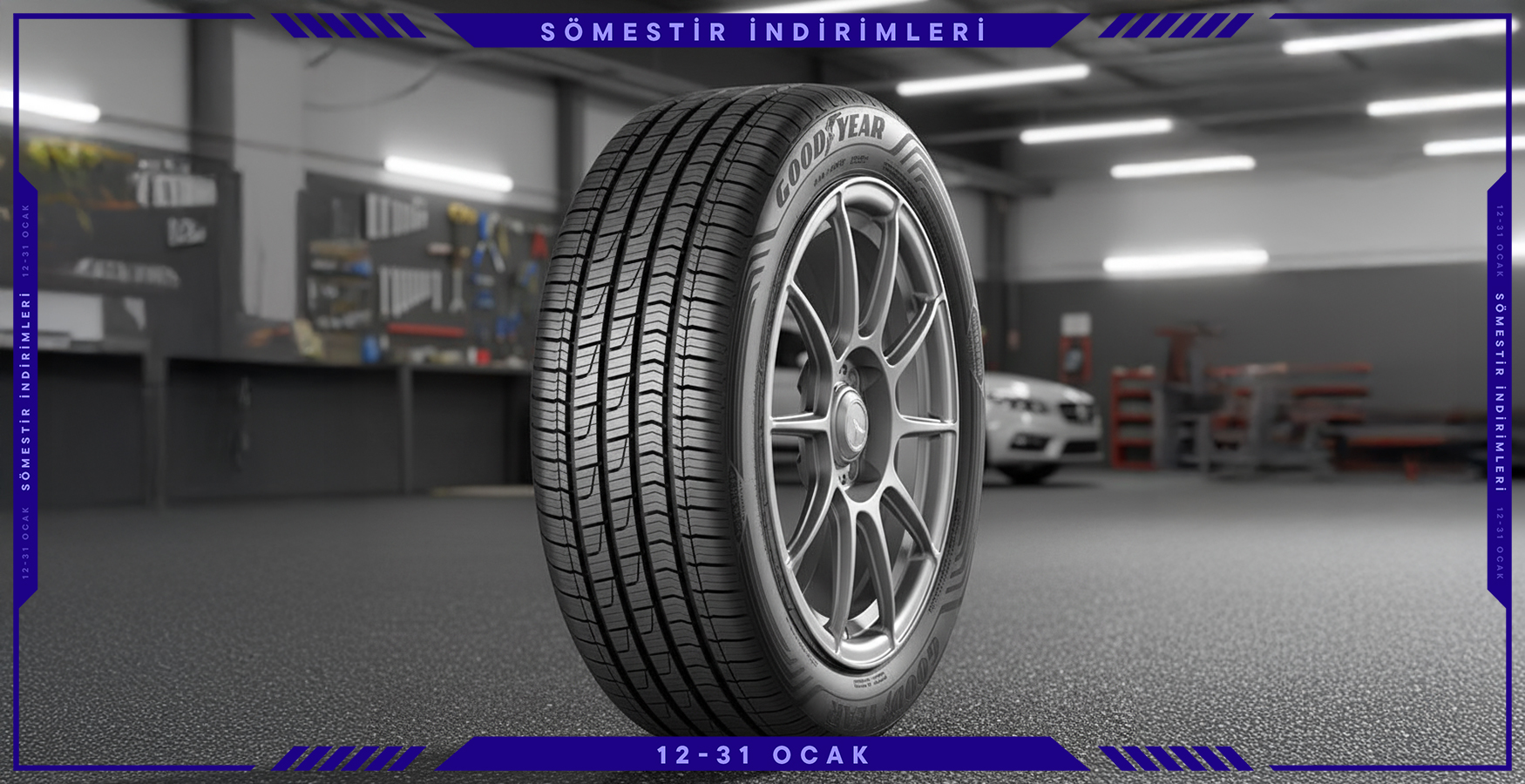 Oto Lastik Fırsatlarıyla Kıştan Etkilenme!