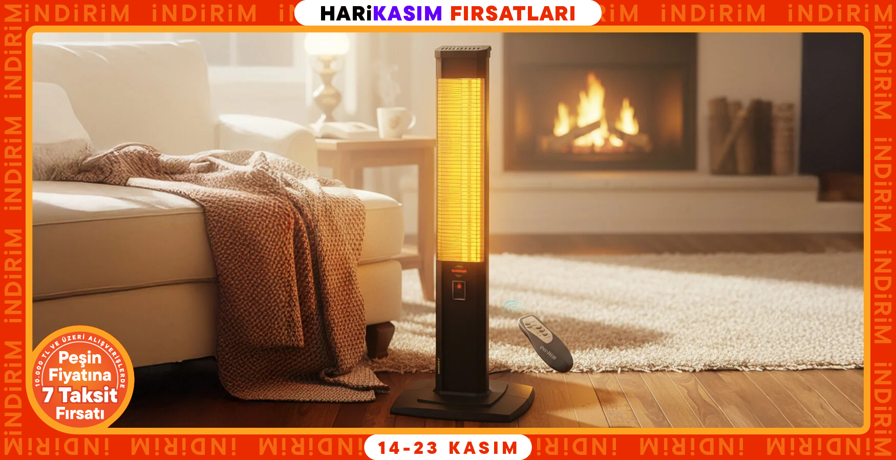 Elektrikli Isıtıcılarda Sıcacık Fırsatlar!