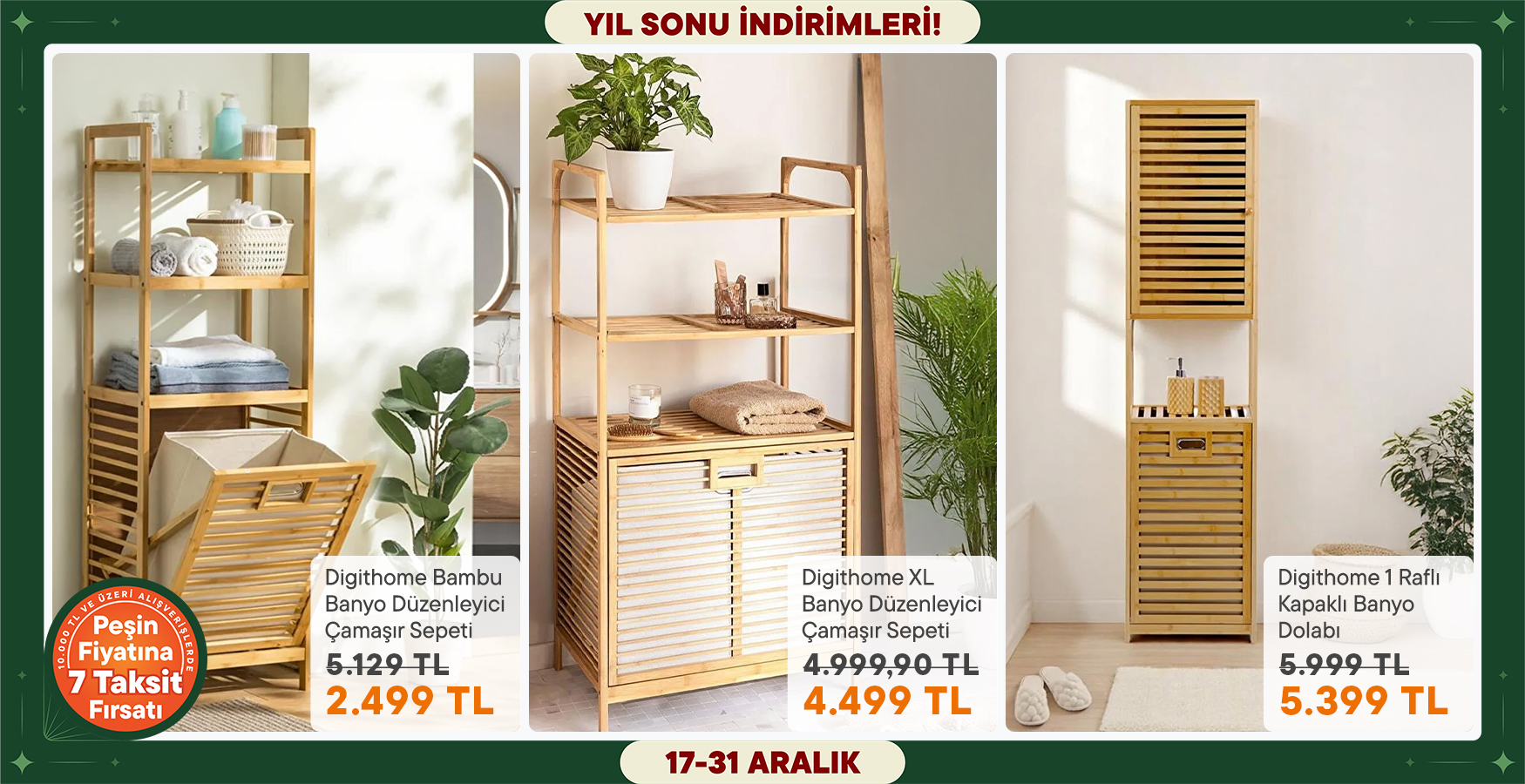 Düzenli & Pratik Evler İçin İndirimleri Kaçırma!