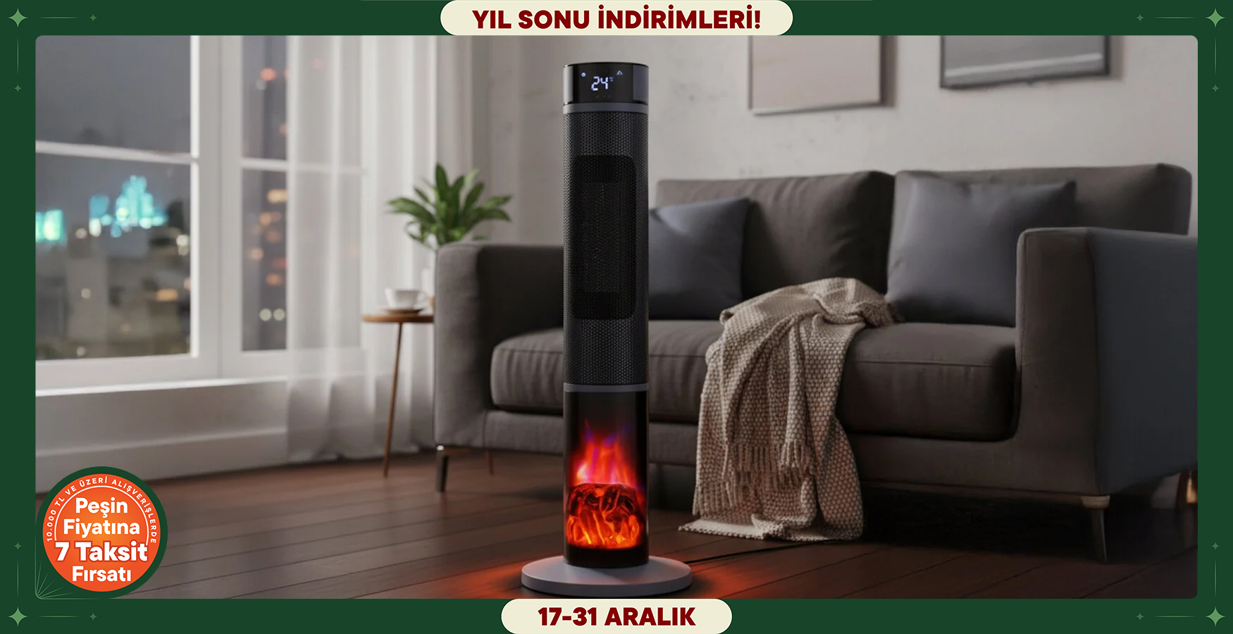 Elektrikli Isıtıcı Koçtaş'tan Alınır!🔥